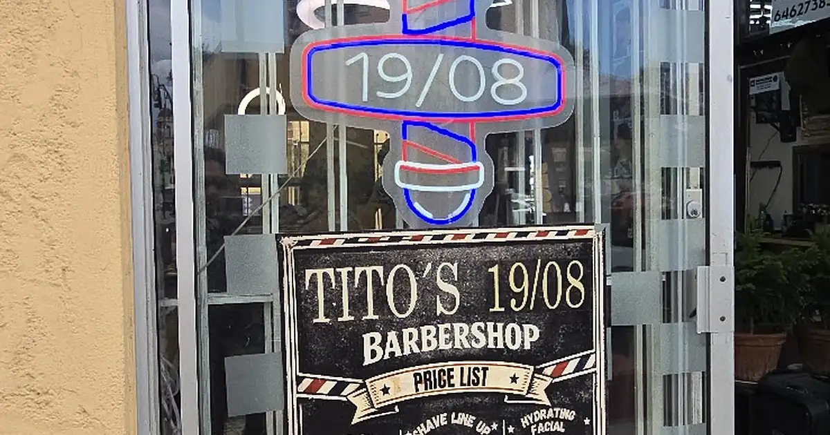 Tito’s barbershop19/08