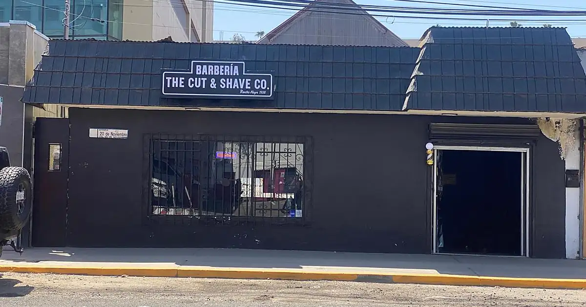 Barbería The Cut & Shave Co. Tijuana.