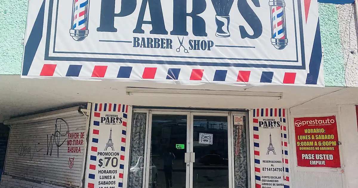 Barber Shop París. Peluquería Paris