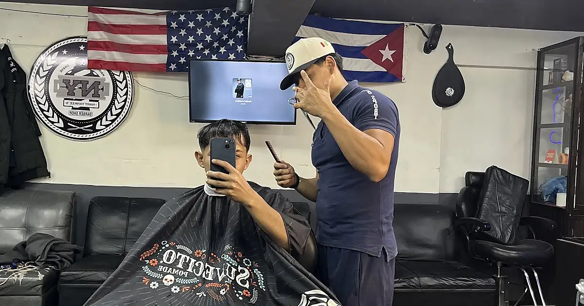 Nary yankee’s barber shop