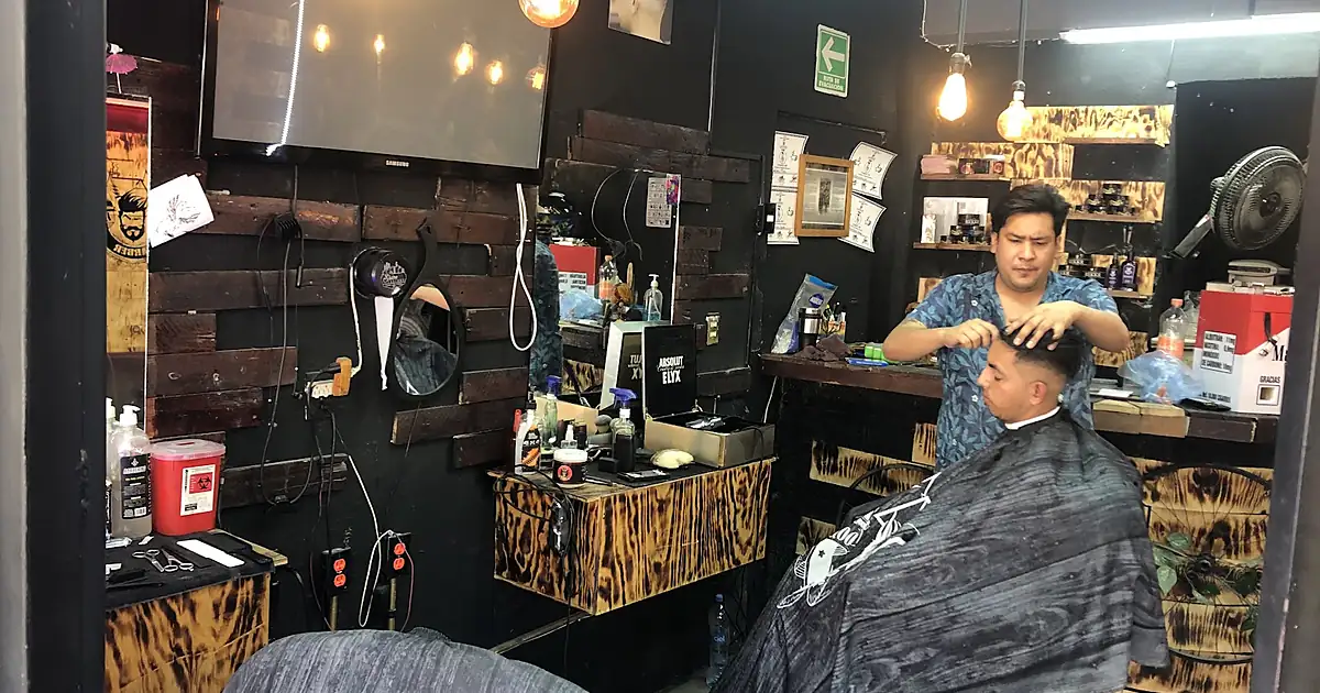 Tatto barber house