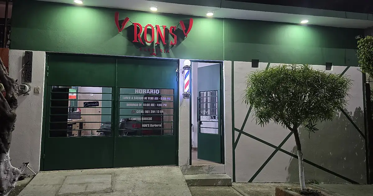 Ron’s Barbería Paraíso